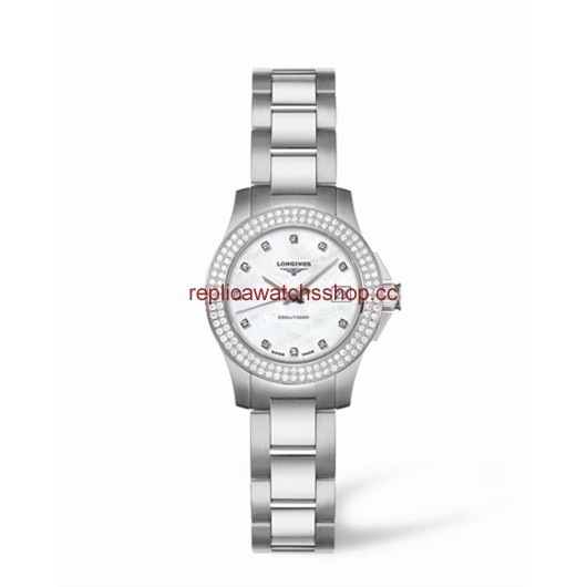 Longines Conquest Quartz 25 Diamond (L3.158.0.87.6) Longines Conquest Quartz 25 Diamond (L3.158.0.87.6)