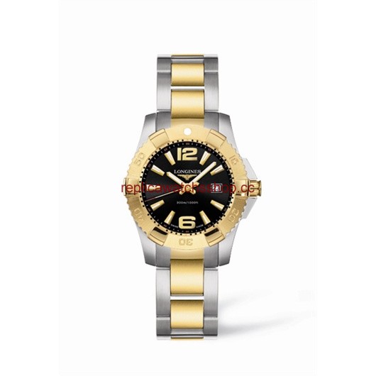 Longines Hydroconquest Quartz 29.5 Two Tone Black (L3.247.3.56.7) Longines Hydroconquest Quartz 29.5 Two Tone Black (L3.247.3.56.7)