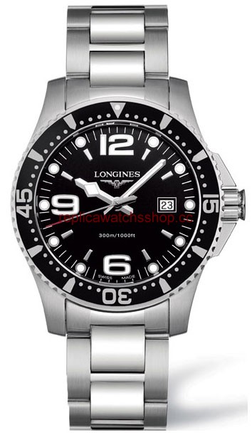 Longines Hydroconquest Quartz 39 Black (L3.640.4.56.6) Longines Hydroconquest Quartz 39 Black (L3.640.4.56.6)