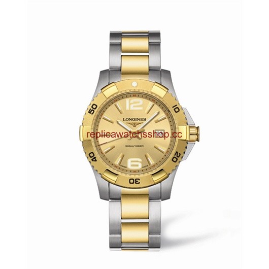 Longines Hydroconquest 39 Quartz Two Tone Gold (L3.647.3.36.7) Longines Hydroconquest 39 Quartz Two Tone Gold (L3.647.3.36.7)
