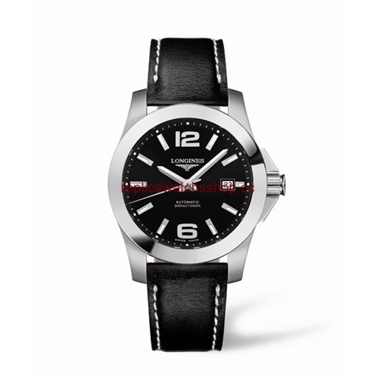Longines Conquest Automatic 41mm Black Leather (L3.658.4.56.0) Longines Conquest Automatic 41mm Black Leather (L3.658.4.56.0)