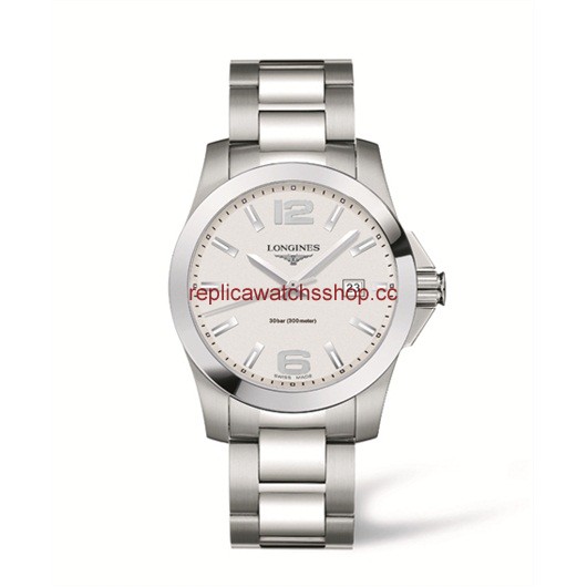 Longines Conquest Quartz 41mm Silver (L3.659.4.76.6)