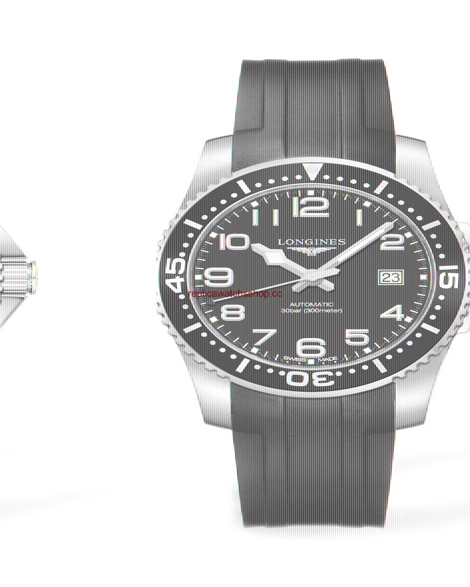 Longines Hydroconquest Automatic 41 Black Rubber (L3.695.4.53.2) Longines Hydroconquest Automatic 41 Black Rubber (L3.695.4.53.2)
