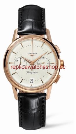 Longines Flagship Heritage Chronograph Pink Gold (L4.756.8.72.2) Longines Flagship Heritage Chronograph Pink Gold (L4.756.8.72.2)