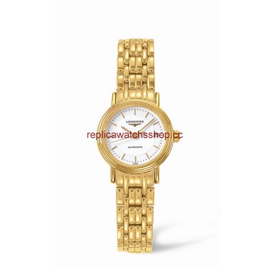 Longines Presence 25.5 Automatic Yellow Stick Bracelet (L4.221.2.18.8)