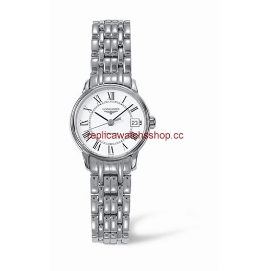 Longines Presence 25.5 Automatic Stainless Steel Roman Bracelet (L4.221.4.11.6) Longines Presence 25.5 Automatic Stainless Steel Roman Bracelet (L4.221.4.11.6)