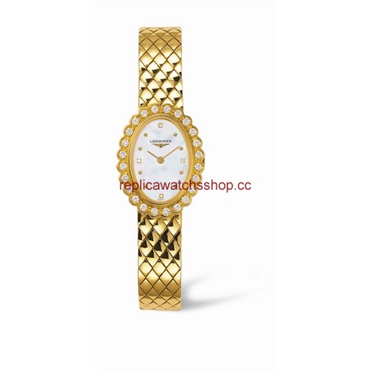 Longines Prestige Gold Oval 21.3 (L4.224.7.88.6)