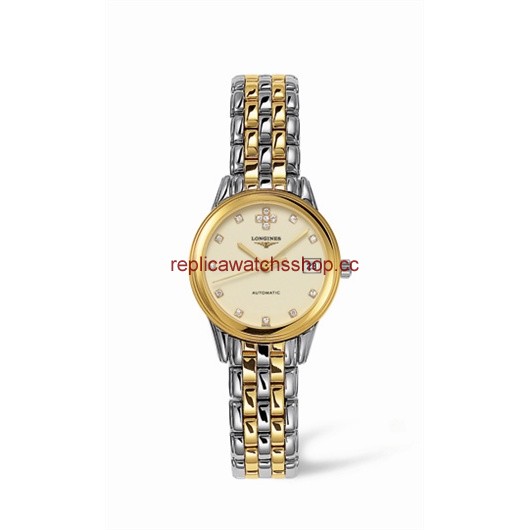 Longines Flagship 26 Automatic Two Tone Cream Diamond (L4.274.3.07.7) Longines Flagship 26 Automatic Two Tone Cream Diamond (L4.274.3.07.7)