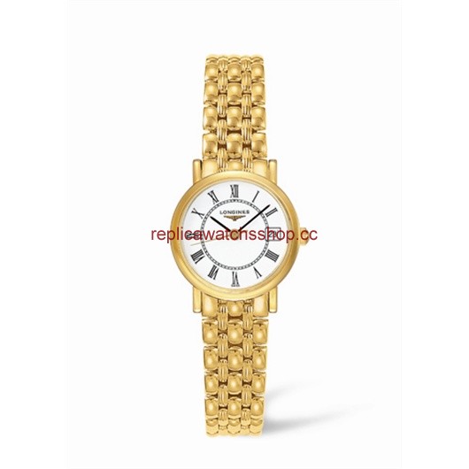 Longines Presence 23.5 Quartz Gold Matte Bracelet (L4.277.6.11.6) Longines Presence 23.5 Quartz Gold Matte Bracelet (L4.277.6.11.6)