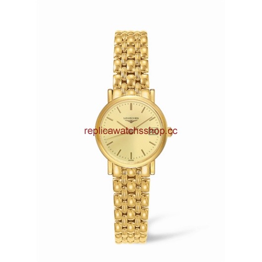 Longines Presence 23.5 Quartz Gold Matte Bracelet (L4.277.6.32.6) Longines Presence 23.5 Quartz Gold Matte Bracelet (L4.277.6.32.6)