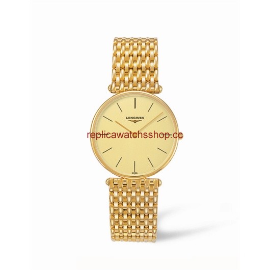 Longines La Grande Classique 33 Quartz Gold Diamond (L4.691.7.32.6)
