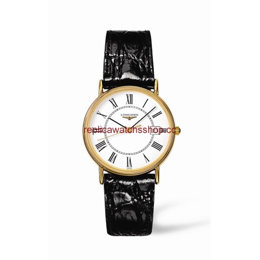 Longines Presence 33 Quartz Yellow Roman (L4.720.2.11.2) Longines Presence 33 Quartz Yellow Roman (L4.720.2.11.2)