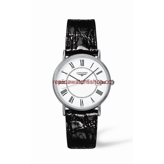 Longines Presence 33 Quartz Stainless Steel Roman (L4.720.4.11.2) Longines Presence 33 Quartz Stainless Steel Roman (L4.720.4.11.2)