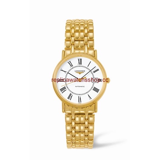 Longines Presence 34.5 Automatic Yellow Roman Bracelet (L4.721.2.11.8) Longines Presence 34.5 Automatic Yellow Roman Bracelet (L4.721.2.11.8)