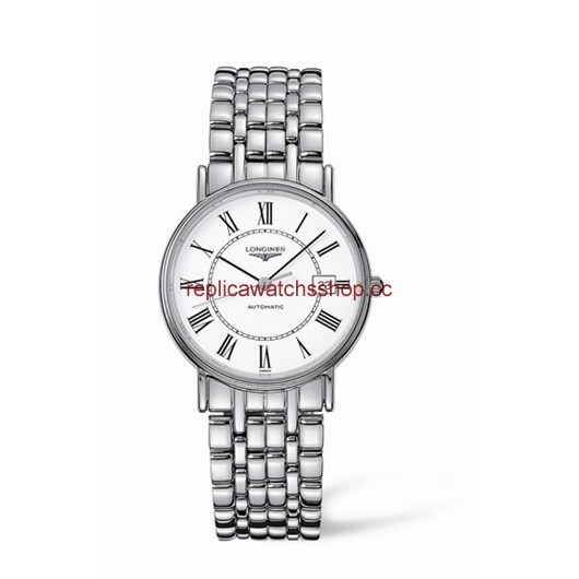 Longines Presence 34.5 Automatic Stainless Steel Roman Bracelet (L4.721.4.11.6) Longines Presence 34.5 Automatic Stainless Steel Roman Bracelet (L4.721.4.11.6)