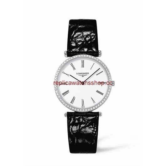 Longines La Grande Classique 33 Quartz Diamond Bezel Roman (L4.741.0.11.2)