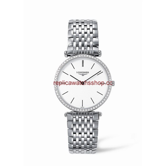 Longines La Grande Classique 33 Quartz Diamond Bezel Stick (L4.741.0.12.6) Longines La Grande Classique 33 Quartz Diamond Bezel Stick (L4.741.0.12.6)
