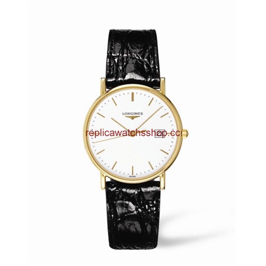 Longines Presence 33.5 Quartz Gold (L4.743.6.12.2) Longines Presence 33.5 Quartz Gold (L4.743.6.12.2)