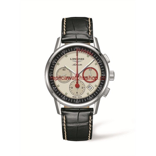Longines Column Wheel Chronograph Record (L4.754.4.72.4) Longines Column Wheel Chronograph Record (L4.754.4.72.4)