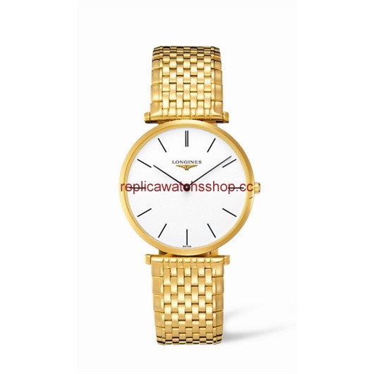 Longines La Grande Classique Quartz 37 Yellow (L4.766.2.12.8) Longines La Grande Classique Quartz 37 Yellow (L4.766.2.12.8)