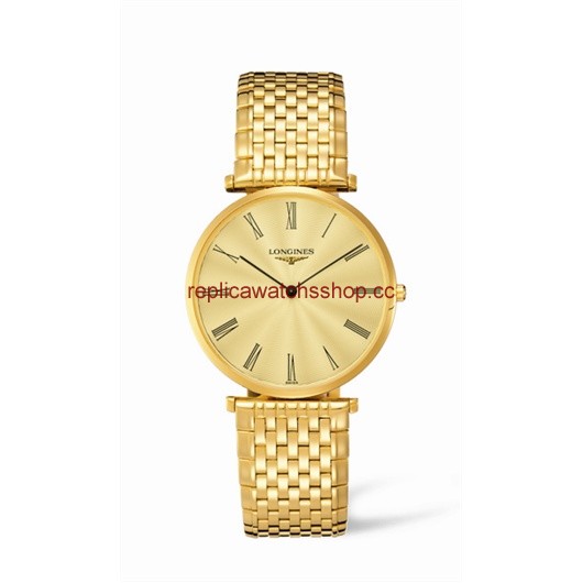 Longines La Grande Classique Quartz 37 Yellow (L4.766.2.41.8) Longines La Grande Classique Quartz 37 Yellow (L4.766.2.41.8)