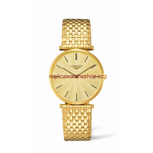 Longines La Grande Classique Quartz 37 Yellow (L4.766.2.42.8) Longines La Grande Classique Quartz 37 Yellow (L4.766.2.42.8)