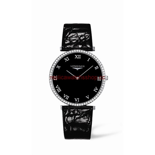 Longines La Grande Classique 37 Quartz Diamond Bezel Black (L4.770.0.51.4) Longines La Grande Classique 37 Quartz Diamond Bezel Black (L4.770.0.51.4)