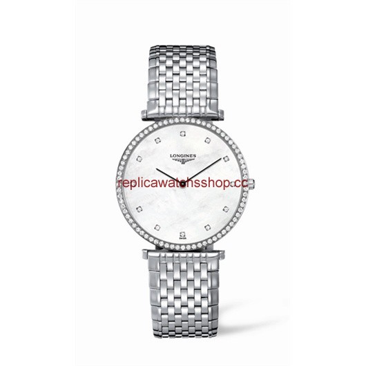Longines La Grande Classique 37 Quartz Diamond Bezel MOP (L4.770.0.80.6) Longines La Grande Classique 37 Quartz Diamond Bezel MOP (L4.770.0.80.6)