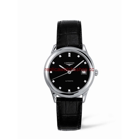 Longines Flagship 35.6 Automatic Stainless Steel Black Diamond (L4.774.4.57.2) Longines Flagship 35.6 Automatic Stainless Steel Black Diamond (L4.774.4.57.2)