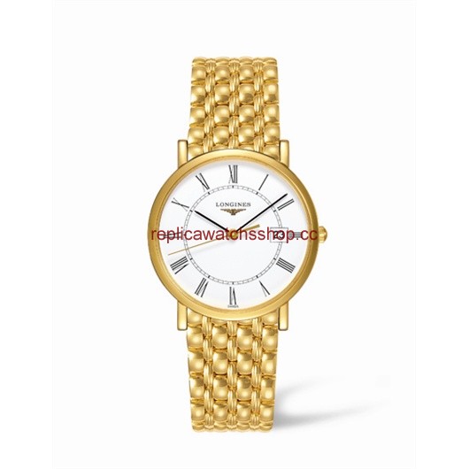 Longines Presence 34 Quartz Gold (L4.777.6.11.6) Longines Presence 34 Quartz Gold (L4.777.6.11.6)