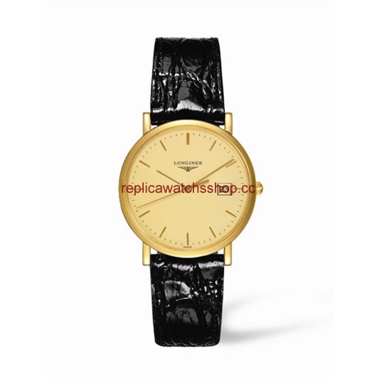 Longines Presence 34 Quartz Gold (L4.777.6.32.2)