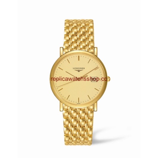 Longines Presence 34 Quartz Gold (L4.777.6.32.6)