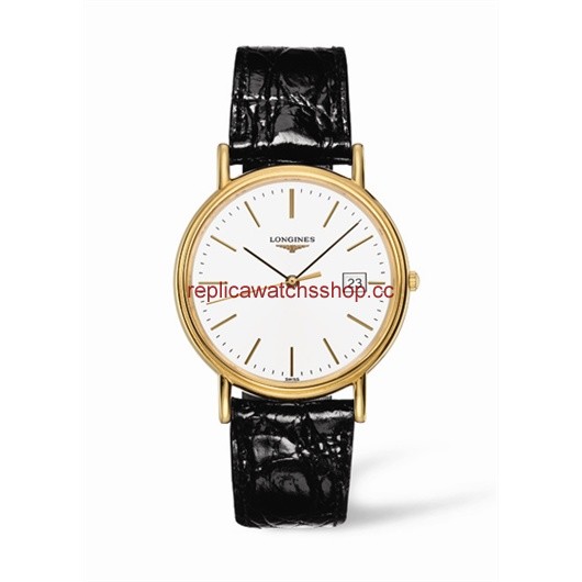 Longines Presence 38.5 Quartz Yellow Stick (L4.790.2.12.2)