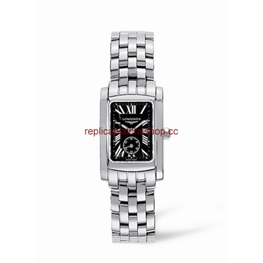 Longines DolceVita 20 Quartz Stainless Steel Black Roman (L5.155.4.79.6) Longines DolceVita 20 Quartz Stainless Steel Black Roman (L5.155.4.79.6)