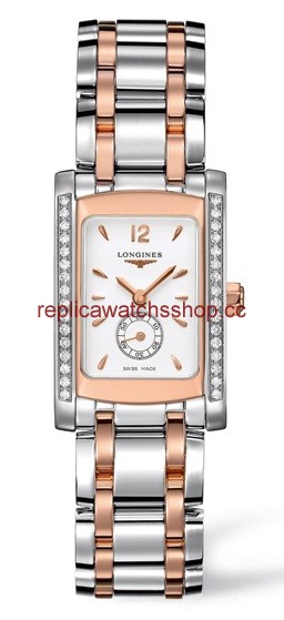 Longines DolceVita 20 Quartz Two Tone Pink Diamond (L5.155.5.19.7) Longines DolceVita 20 Quartz Two Tone Pink Diamond (L5.155.5.19.7)