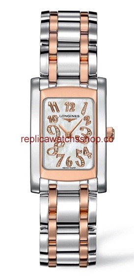 Longines DolceVita 20 Quartz Two Tone Pink (L5.155.5.97.7) Longines DolceVita 20 Quartz Two Tone Pink (L5.155.5.97.7)