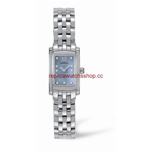Longines DolceVita 16 Quartz Stainless Steel Blue MOP (L5.158.4.83.6)