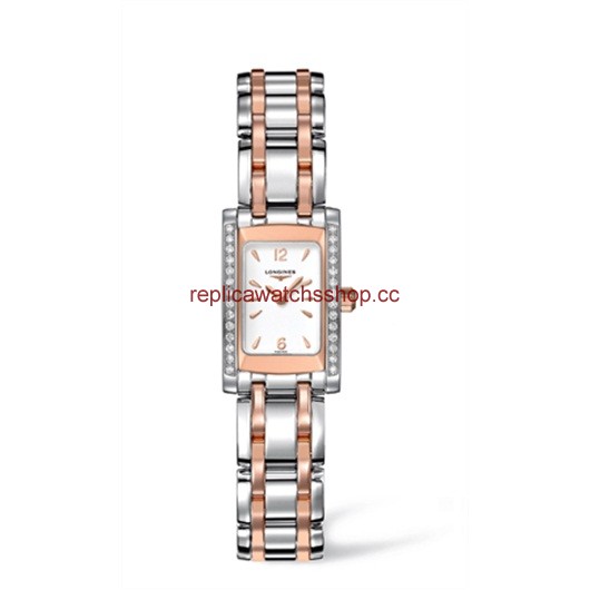 Longines DolceVita 16 Quartz Two Tone Pink (L5.158.5.19.7) Longines DolceVita 16 Quartz Two Tone Pink (L5.158.5.19.7)