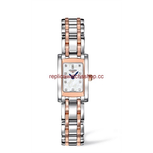 Longines DolceVita 16 Quartz Two Tone Pink (L5.158.5.88.7) Longines DolceVita 16 Quartz Two Tone Pink (L5.158.5.88.7)