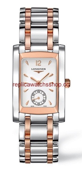 Longines DolceVita 22 Quartz Two Tone Pink (L5.502.5.18.7) Longines DolceVita 22 Quartz Two Tone Pink (L5.502.5.18.7)