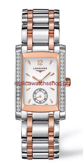 Longines DolceVita 22 Quartz Two Tone Pink Diamond (L5.502.5.19.7) Longines DolceVita 22 Quartz Two Tone Pink Diamond (L5.502.5.19.7)