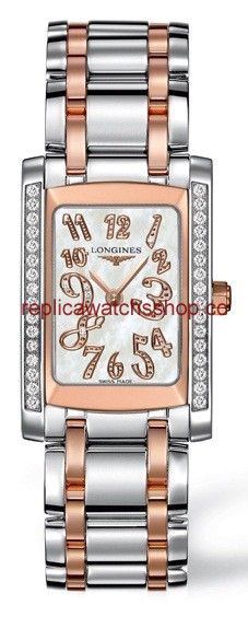 Longines DolceVita 22 Quartz Two Tone Pink Diamond (L5.502.5.99.7) Longines DolceVita 22 Quartz Two Tone Pink Diamond (L5.502.5.99.7)