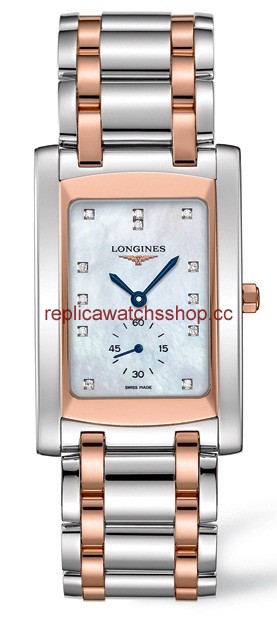 Longines DolceVita 22 Quartz Two Tone Pink (L5.655.5.88.7) Longines DolceVita 22 Quartz Two Tone Pink (L5.655.5.88.7)
