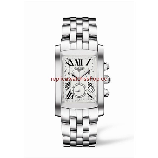 Longines DolceVita 28 Quartz Chronograph Stainless Steel Roman (L5.656.4.71.6) Longines DolceVita 28 Quartz Chronograph Stainless Steel Roman (L5.656.4.71.6)