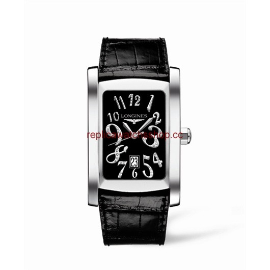 Longines DolceVita XL Stainless Steel Funky Black (L5.686.4.57.2) Longines DolceVita XL Stainless Steel Funky Black (L5.686.4.57.2)