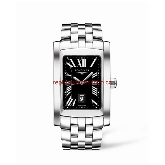 Longines DolceVita XL Stainless Steel Black Roman (L5.686.4.79.6) Longines DolceVita XL Stainless Steel Black Roman (L5.686.4.79.6)