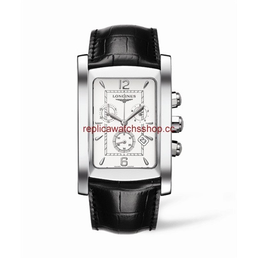 Longines DolceVita XL Chronograph Stainless Steel (L5.687.4.16.3) Longines DolceVita XL Chronograph Stainless Steel (L5.687.4.16.3)