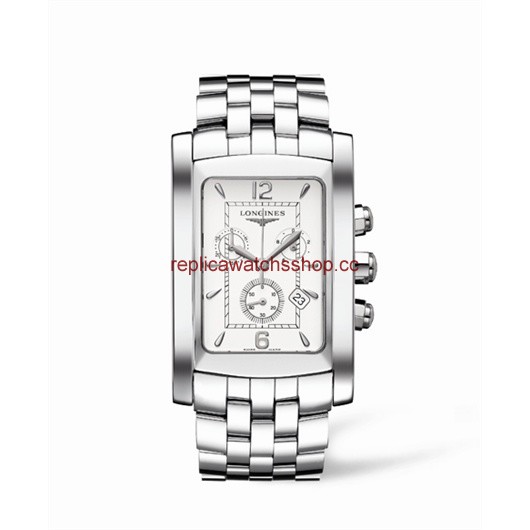 Longines DolceVita XL Chronograph Stainless Steel (L5.687.4.16.6) Longines DolceVita XL Chronograph Stainless Steel (L5.687.4.16.6)