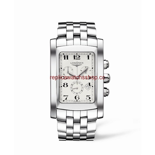 Longines DolceVita XL Chronograph Stainless Steel Arabic (L5.687.4.73.6) Longines DolceVita XL Chronograph Stainless Steel Arabic (L5.687.4.73.6)