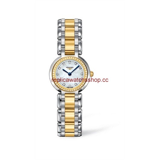Longines PrimaLuna Quartz 23 Two Tone Diamond MOP (L8.109.5.97.6) Longines PrimaLuna Quartz 23 Two Tone Diamond MOP (L8.109.5.97.6)